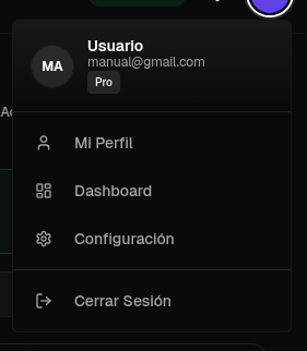006 Menu Perfil